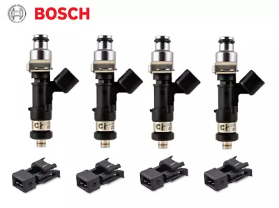 Bosch 1000cc Ev14 Fuel Injectors 4G63T DSM Mitsubishi EVO 1-9 Eclipse Eagle 4g63 • $306.95