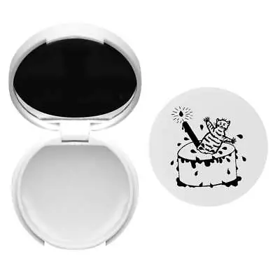 'Cat Bursting From Cake' Lip Balm With Mirror (BM00017733) • £4.99