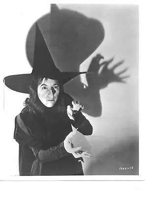 Margaret Hamilton As The Wicked Witch From The Wizard Of Oz  B.W.  8x10 • $5