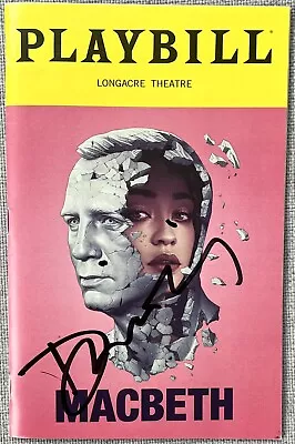 Daniel Craig Signed In Person Macbeth Broadway Playbill - Authentic  • $195