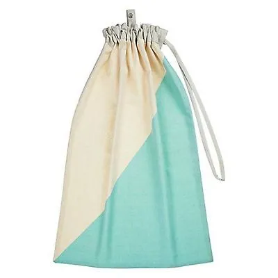 £9.99 • Buy HOUSE By John Lewis Cotton House Mint Drawstring Laundry Bag