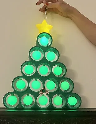 Holiday Time Hanging Light Musical Christmas Tree 14.5  Color Changing Lights • $21.95
