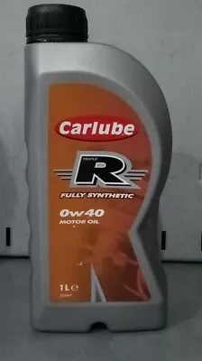 Carlube Triple R 0W40 Fully Synthetic Petrol & Diesel Engine Motor Oil 1L • £8.09