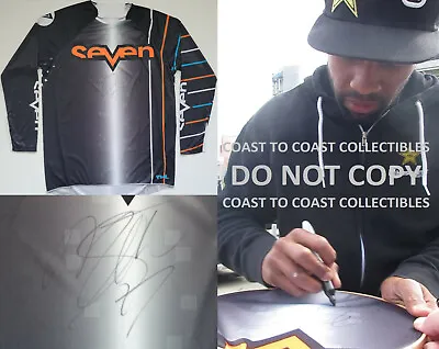 Malcolm Stewart Supercross Motocross Signed Seven Jersey COA Proof Autographed • $349.99