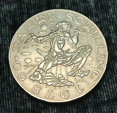 $19.75 • Buy 1975 Austria 50 Year Anniversary -  100 Schilling Silver Coin