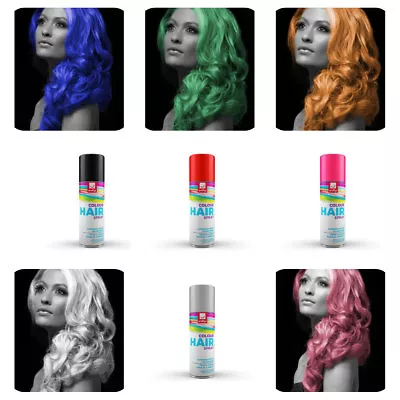  Wash Out Temporary Coloured Hair Spray 125ml • £5.99