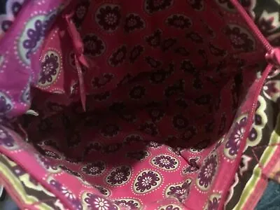 Vera Bradley Very Berry Paisley Bucket Bag Purse • $16.77