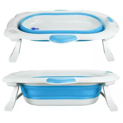 Baby Bath Tub For New Borns Infants & Toddlers Non Slip Portable Plastic Bathtub • £29.99