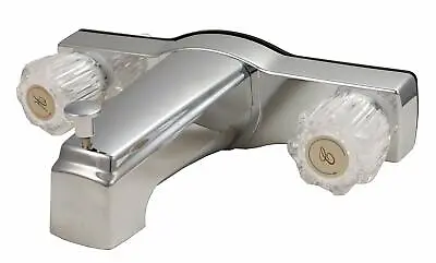 Mobile Home RV Tub Shower Center-Set Faucet 8 Inch Installation 2-Handle Plas... • $25.99
