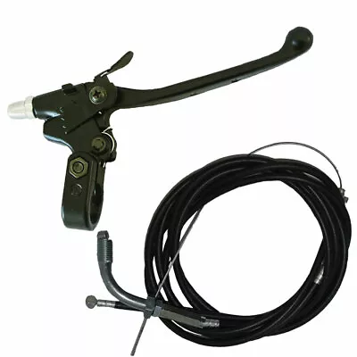 Clutch Lever&Throttle Cable Clutch Cable For 66cc 80cc 2 Stroke Motorized Bike • $11.99