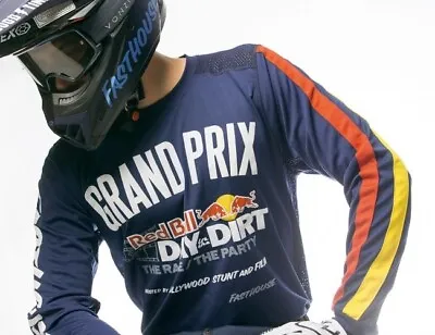 FastHouse Redbull Day In The Dirt 19 Grand Prix Jersey Blue Genuine 805 Size: XL • $49.95