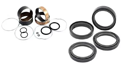 Fork Bushing Dust Oil Seal Rebuild Kit Honda Crf250x 2004-2017 Crf450r 2002-2008 • $69.89