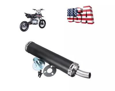 22mm Scooter Moped Modified Parts Motorcycle Street Dirt Pipe Silencer Racing • $20.99