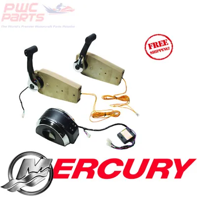 MERCURY Outboard New Twin/Dual Engine Console Remote Control 8M0075245 8M0041426 • $799.95