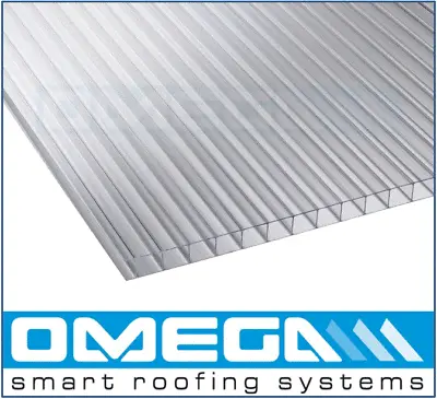 £78.43 • Buy Polycarbonate Roofing Sheets  10mm & 16mm - Clear / Bronze / Opal - Free Tape
