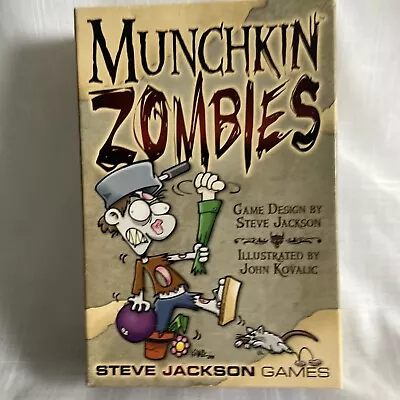 Munchkin Zombies By Steve Jackson Games Complete Board Games Sealed Cards • $9.99