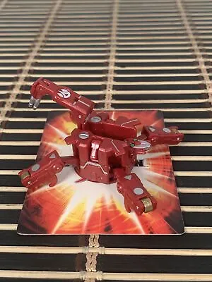 $20 • Buy Bakugan Spyderfencer Red Pyrus Maxus Dragonoid Trap Action Figure Collectible 