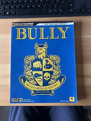 VERU RARE - Bully / Canis Canem Edit Official Strategy Guide - Bullworth Academy • £64.99