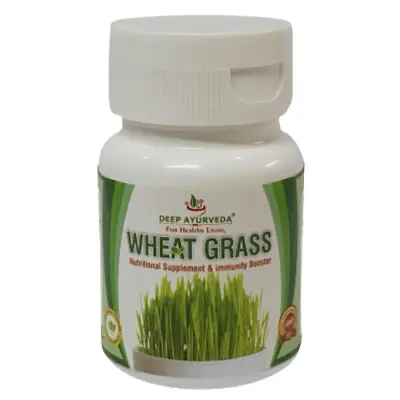 $38 • Buy Deep Ayurveda WHEAT GRASS- 30 CAPS For Natural Detoxifies And Improves Digestion