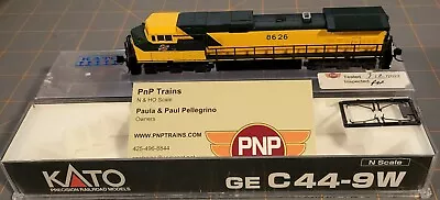 $105 • Buy N Scale KATO #176-3301 C44-9W C&NW Chicago Northwestern Rd# 8626 DCC Ready (I)
