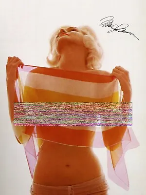 MARILYN MONROE AUTOGRAPH SIGNED 8.5 X 11 PHOTO REPRINT MOVIE STAR Color • $13.97