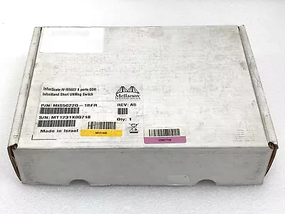 Mellanox IS5022 8-Port InfiniScale IV QDR InfiniBand Switch MIS5022Q-1BFR GREAT! • $80