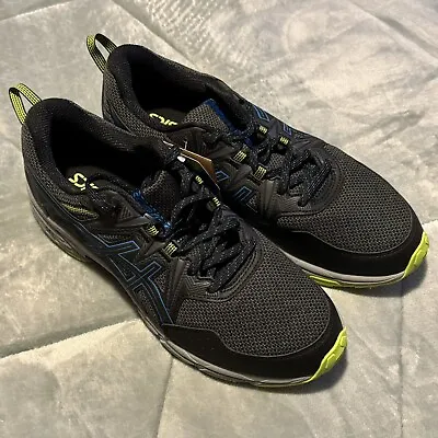 ASICS Men's Size 10.5 GEL-VENTURE 8 Running Shoes 1011A824 Green Gray Black • $54.99