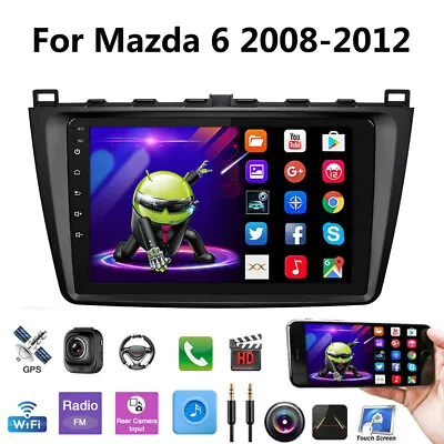 9'' Android 10 For 2008-2012 Mazda 6 Car Radio Stereo GPS Multimedia Player FM • $120.79