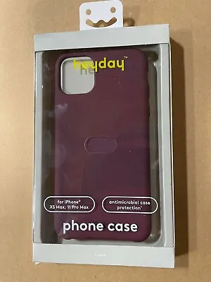 Heyday Apple IPhone 11 Pro Max/XS Max Silicone Case- Mulberry • $5.99