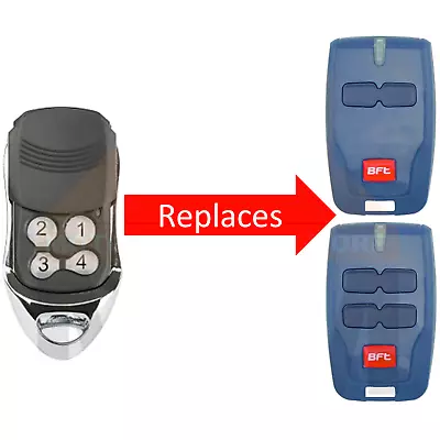 1 X BFT Compatible Garage/Gate Remote Transmitter: B RCB2 B RCB TX2 TX4 0678 • $15.96