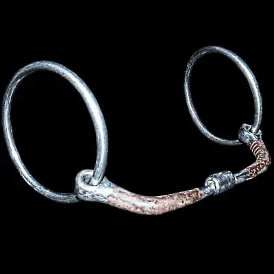 Myler USA Loose Ring Sweet Iron Comfort Snaffle Barrel MB 01 5.5 Inch Wide Mouth • $179.99