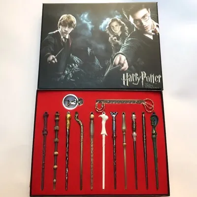 New 11PCS Harry Potter Hermione Dumbledore Voldemort Magic Wands Halloween Gift • $20.99