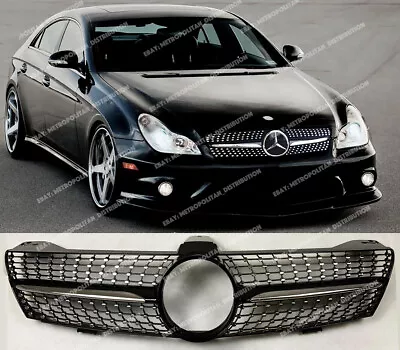 Mercedes W219 C219 2004-08 Diamond Grille CLS63 CLS55 BLACK Series AMG CLS 320 • $123.21