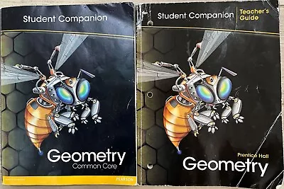 Prentice Hall Geometry Student Companion And Teacher's Guide • $28