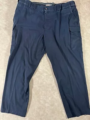 5.11 Tactical Mens Straight Leg Multi Pockets Navy Blue Taclite Pro Pants 52 US • $19.99