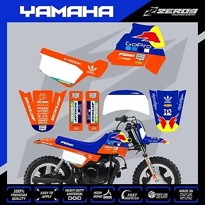 Yamaha Pw 50 Graphics Kit Peewee Decal Mini Bike Sticker Pro G Org • $55.89