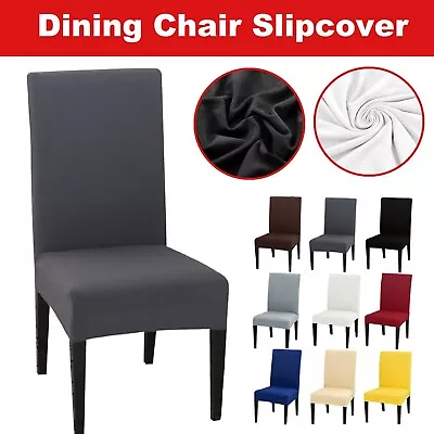 Stretch Dining Chair Cover Removable Slipcover Washable Banquet Furniture Covers • $12.99