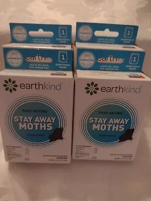 4- Earthkind Stay Away Moths 2.5 Oz • $18