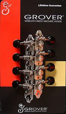 Grover 409NB 409 Series “A” Style Mandolin Tuning Machines Nickel • $71.50