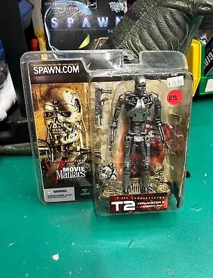 2002 McFarlane Movie Maniacs Series 5 T-800 Endoskeleton Terminator 2 New • $79.99