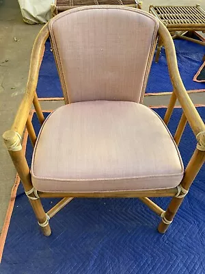 Vintage McGuire Rattan Armchair • $499