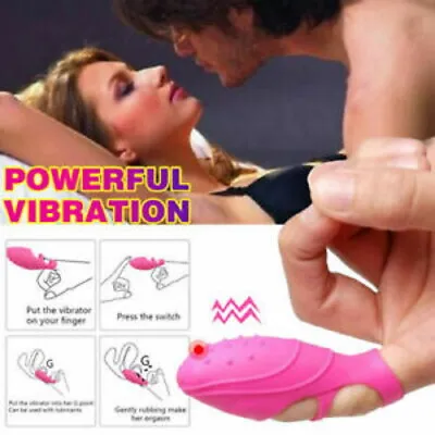 $20.95 • Buy Finger Vibrator Clitoris G-Spot Stimulator Massager For Women Sex Toy Adult Toys