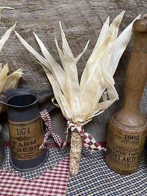 Primitive Farmhouse Display MINI CORN COB Tiered Tray Bowl Filler Fall PROP • $7.50