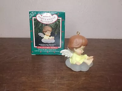 Vintage 1988 Hallmark Mary's Angels Buttercup 1st In Collectors Series Ornament • $35.95