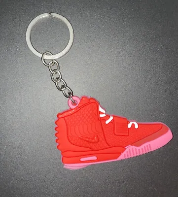 $4.97 • Buy Nike Yeezy 2 Red October Keychain Kanye West