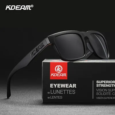 KDEAM Men Polarized Glasses Outdoor Driving Sunglasses Women Sport Shade Eyewear • $12.99