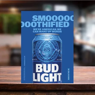 £4.99 • Buy Bud Light Beer Lager Retro Vintage Metal Bar Pub Shed MAN CAVE SIGN Budweiser