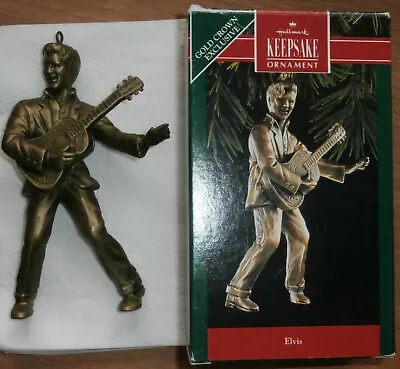 1992 Hallmark Keepsake Christmas Ornament ELVIS Presley With Box  • $20