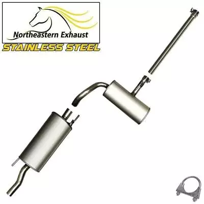 $196.74 • Buy Resonator Muffler Exhaust System  Compatible With : 1997-1999 VW Cabrio 2.0L