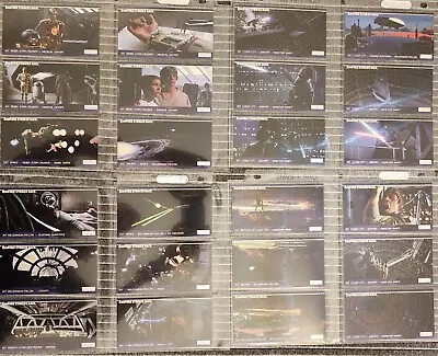 Star Wars: The Empire Strikes Back Widevision  -  144 Card Base Set [Topps 1995] • $20